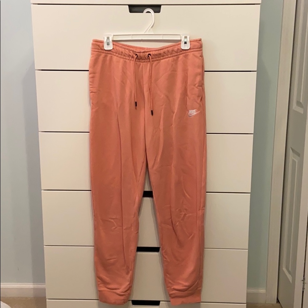 Coral Nike Sweatpants size Medium